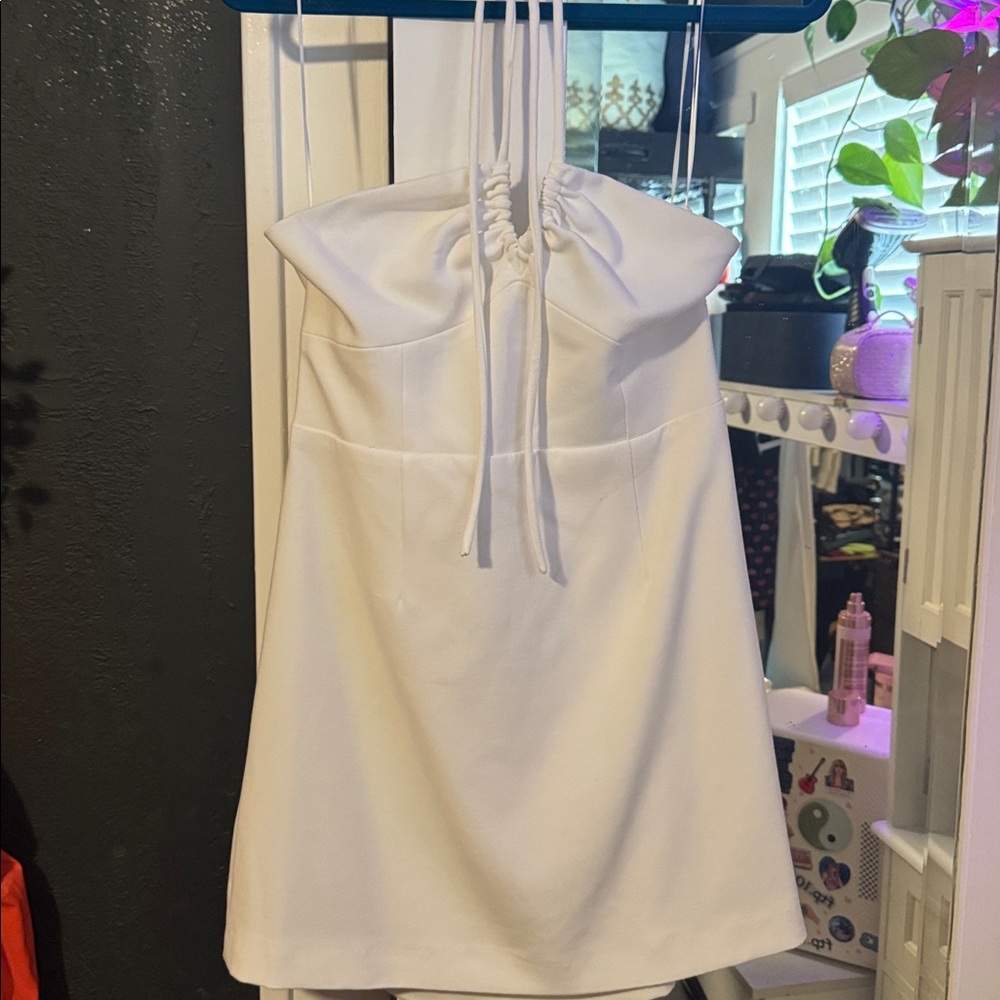 French Connection White Dress